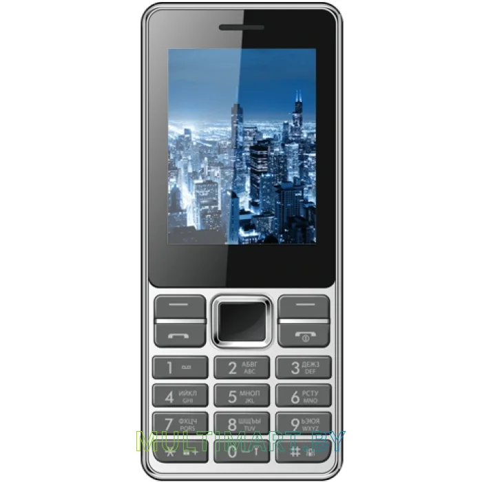 Мобильный телефон Vertex D514 (металлик/черный)
